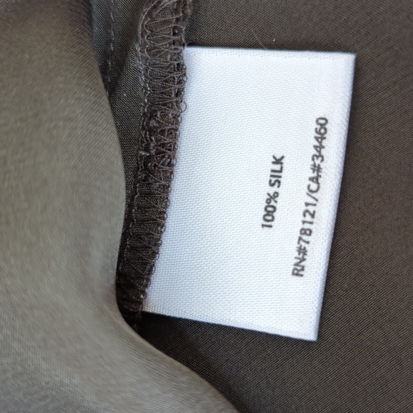 Eileen Fisher 100% Silk Tank Top XS Green - Picture 4 of 16